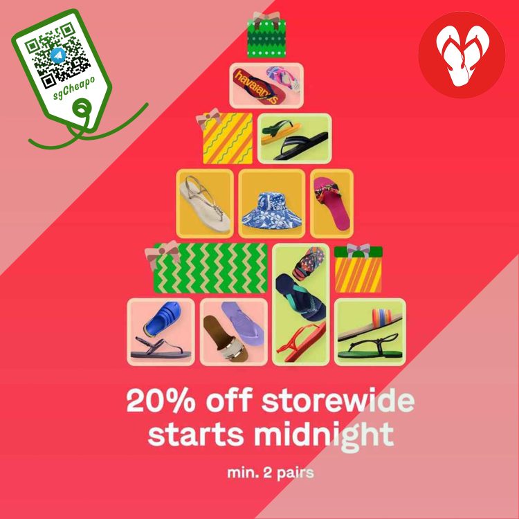 Havaianas - 20% OFF Storewide - sgCheapo