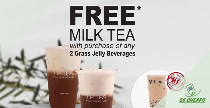 TP Tea - FREE Milk Tea