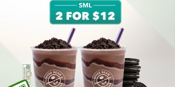 The Coffee Bean & Tea Leaf - 2 Peppermint Choc Ice Blended at $12 - sgCheapo