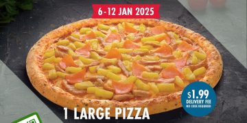 Domino's Pizza - $13.90+ Large Pizza - sgCheapo