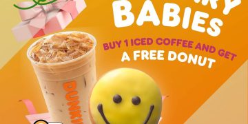 Dunkin' Donuts - Buy Coffee FREE Donut - sgCheapo