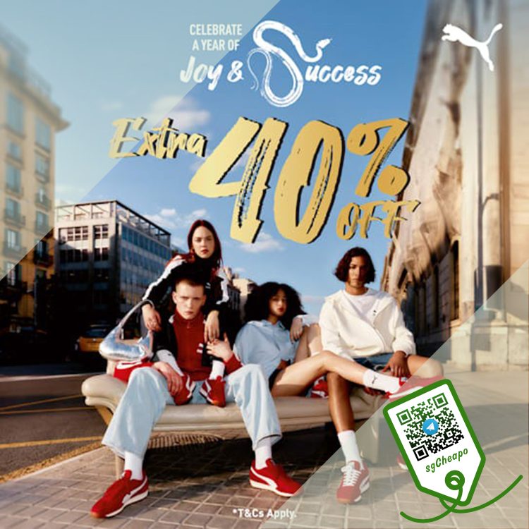 Puma - EXTRA 40% OFF Puma - sgCheapo