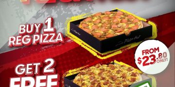 Pizza Hut - Buy 1 Get 2 FREE Mega Fest Deal - sgCheapo