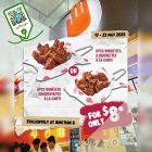 4 Fingers - 6pcs Wingettes_Boneless Bites at $8 - sgCheapo