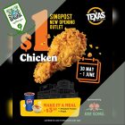Texas Chicken - $1 Chicken - sgCheapo
