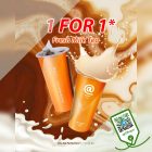 AtTea - 1-FOR-1 Fresh Milk Tea - sgCheapo