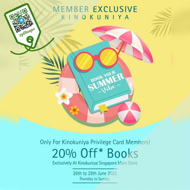 Kinokuniya - 20% OFF for Privilege Card Members - sgCheapo