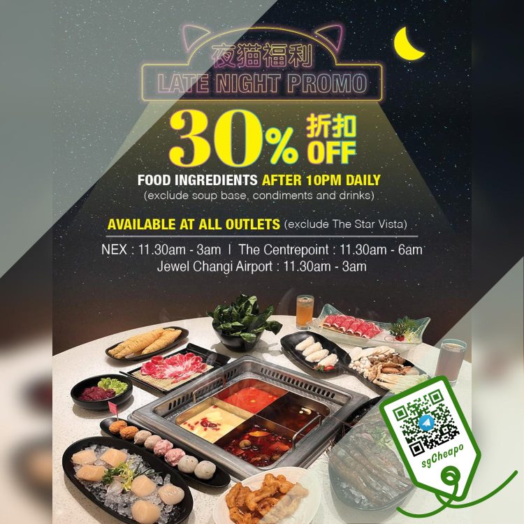 Beauty In The Pot - 30% OFF Late Night Promo - sgCheapo