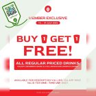 LiHO Tea - 1 FOR 1 Drinks - sgCheapo