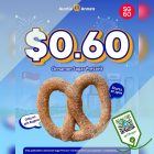 Auntie Anne's - $0.60 Cinnamon Sugar Pretzel - sgCheapo