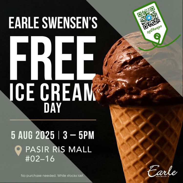 Earle Swensen's - FREE Scoops of Ice Cream - sgCheapo