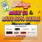 Guardian - $1 & 50% OFF Deals - sgCheapo