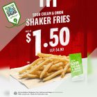 KFC - $1.50 Sour Cream & Onion Shaker Fries - sgCheapo