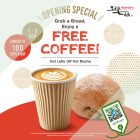 Gokoku Japanese Bakery - Enjoy 3 Day FREE Coffee Promotion - sgCheapo