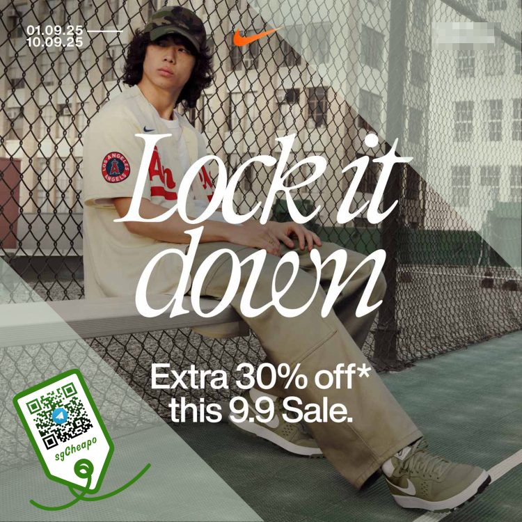 Nike - Extra 30% OFF Nike - sgCheapo