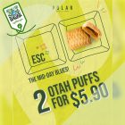 Polar Puffs & Cakes - 2 Otah Puffs for $5.90 - sgCheapo