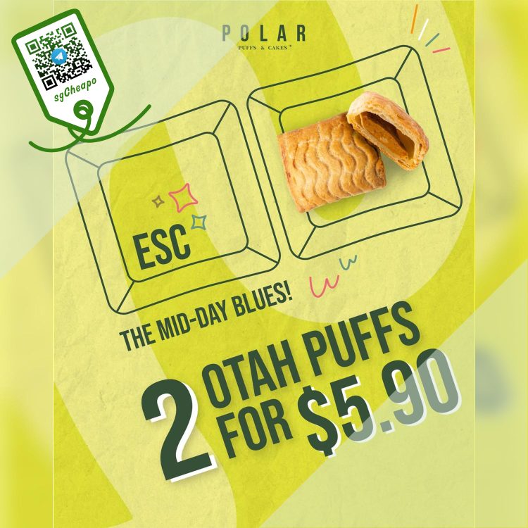 Polar Puffs & Cakes - 2 Otah Puffs for $5.90 - sgCheapo