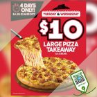 Pizza Hut - $10 Large Pizza Hut - sgCheapo