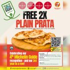 Springleaf Prata Place - 2 FREE Plain Prata - sgCheapo