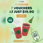 Starbucks - 7 Vouchers At $19.90 - sgCheapo
