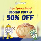 Beard Papa's - 50% OFF 2nd Puff - sgCheapo