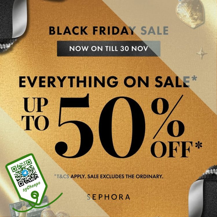 Sephora - Up to 50% OFF Sephora - sgCheapo