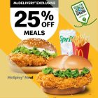 McDonald's - 25% OFF McDelivery Special - sgCheapo