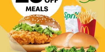 McDonald's - 25% OFF McDelivery Special - sgCheapo