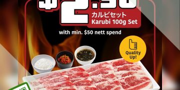Yakiniku Like - $2.90 Karubi 100g Set - sgCheapo