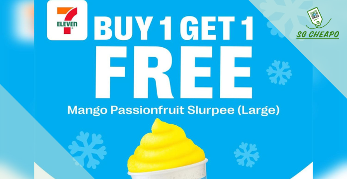 7-Eleven - BUY 1 GET 1 FREE Mango Passionfruit Slurpee - sgCheapo
