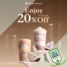 ChaPanda - 20% OFF New Taro Puree Drinks- sgCheapo