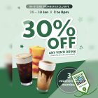 Starbucks - 30% Off Any Venti Drinks- sgCheapo