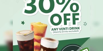 Starbucks - 30% Off Any Venti Drinks- sgCheapo