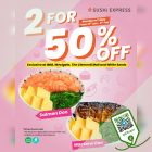 Sushi Express - 2 FOR 50% OFF Dons - sgCheapo