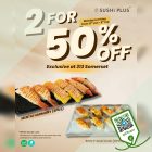 Sushi Express - 2 FOR 50% OFF Mentai Harmony & Spicy Seafood- sgCheapo
