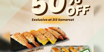 Sushi Express - 2 FOR 50% OFF Mentai Harmony & Spicy Seafood- sgCheapo