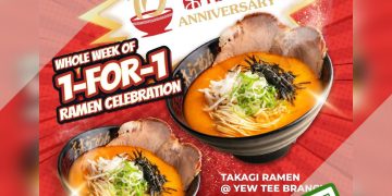 Takagi Ramen - Buy 1 Bowl Get 1 Bowl FREE - sgCheapo