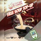 Takagi Ramen - FREE Soup Top-Up- sgCheapo