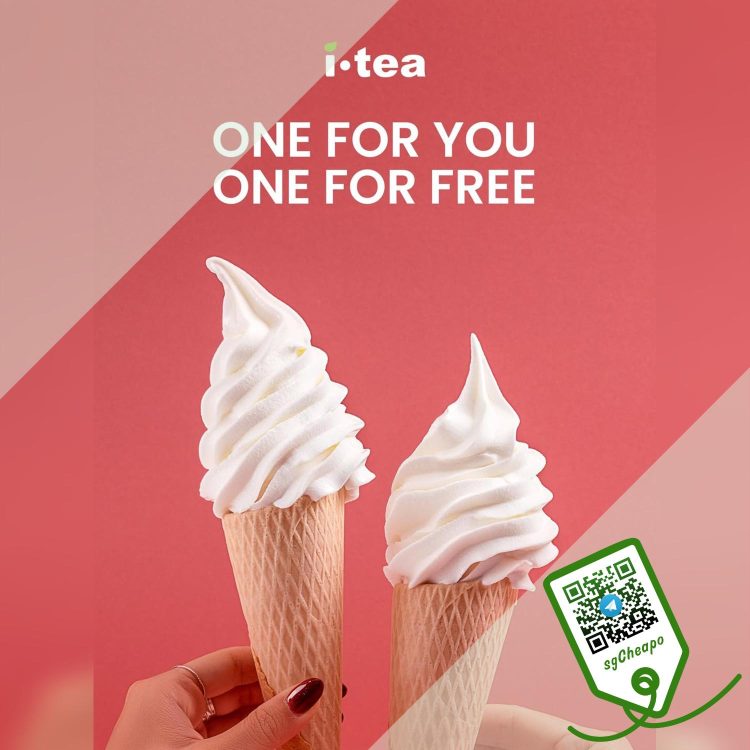 iTEA - Buy 1 Ice Cream Get 1 at $1 - sgCheapo