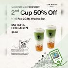 CHA MULAN - 50% OFF Second Cup Matcha Series- sgCheapo