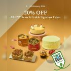 Cedele - 20% OFF All CNY Items & Signature Cakes- sgCheapo