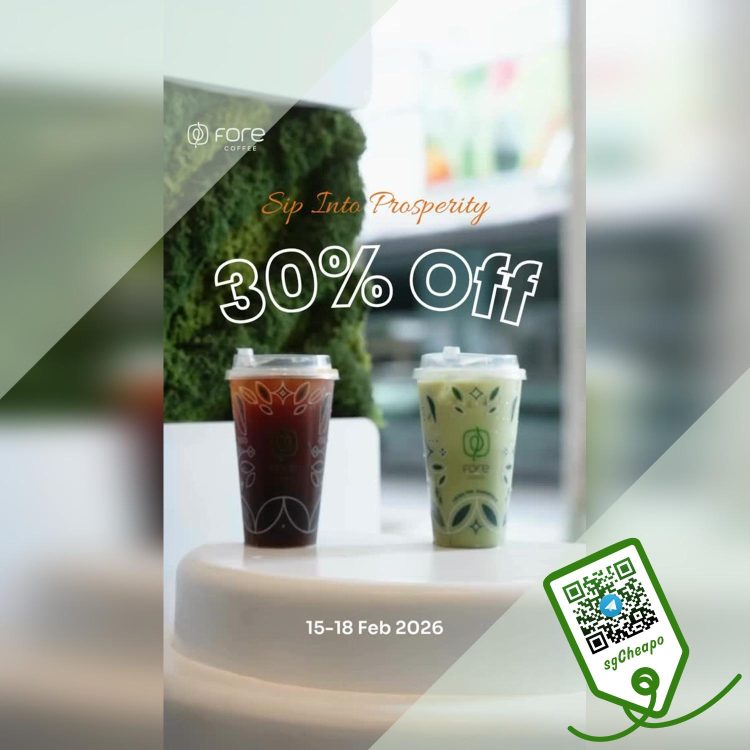 Fore Coffee - Buy 2 Get 1 FREE Drink- sgCheapo