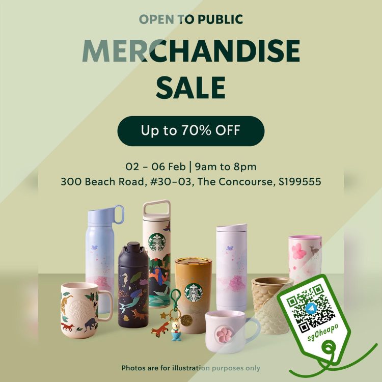 Starbucks - Up to 70% OFF Merchandise- sgCheapo