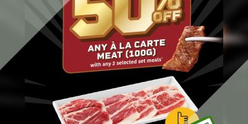 Yakiniku Like - 50% OFF Any A La Carte Meat (100g) - sgCheapo
