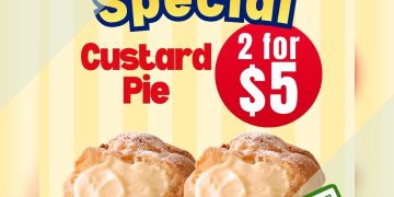 Beard Papa's - $5 2 Custard Pie Cream Puffs - sgCheapo