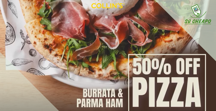 COLLIN'S - 50% OFF Pizzas - sgCheapo