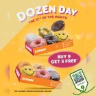 Dunkin' Donuts - Buy 9 Get 3 Free Donuts - sgCheapo