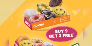 Dunkin' Donuts - Buy 9 Get 3 Free Donuts - sgCheapo