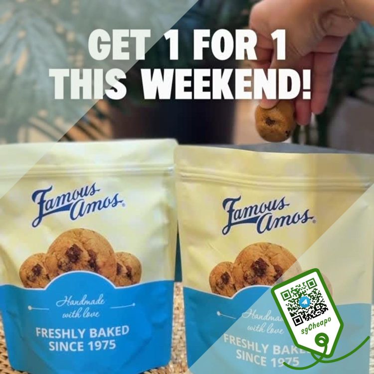 Famous Amos - 1-FOR-1 Cookies - sgCheapo