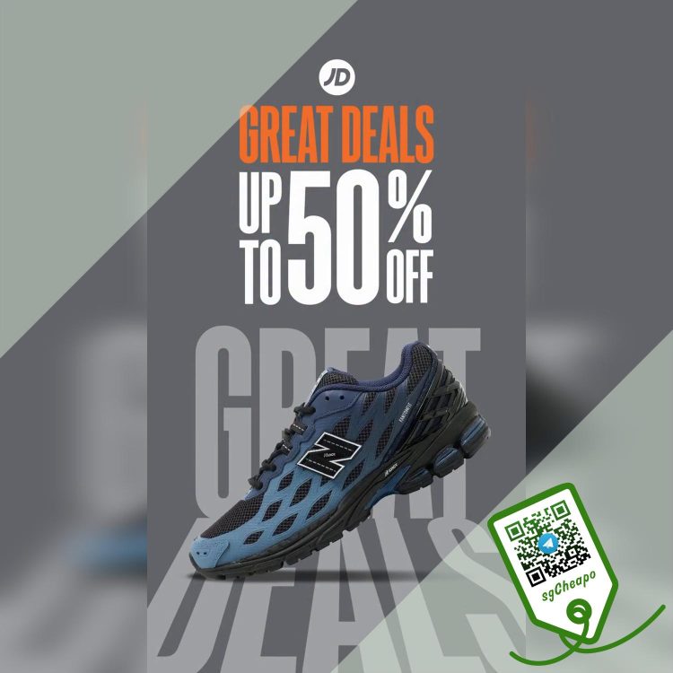 JD Sports - Up to 50% OFF Great Deals - sgCheapo